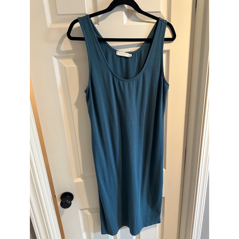 Women's Mododoc Teal Tank Dress Size L